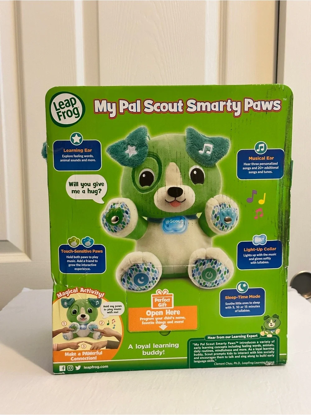 LeapFrog My Pal Scout Smarty Paws Learning Toy Like-New